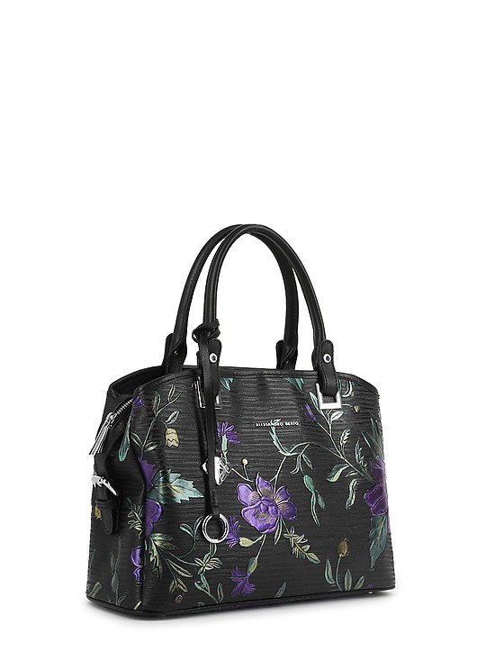Классические сумки Alessandro Beato 176-6181-6552 black violet