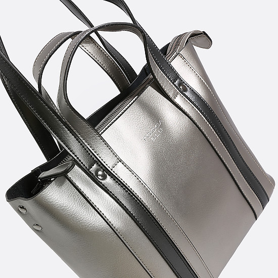 Классические сумки Тоска Блю 17 DB 191 grey metallic