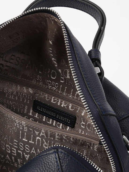 Классические сумки Алессандро берутти 18-067 dark blue