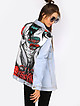 Джинсовая куртка с ручной росписью  Glamorous