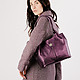 Классические сумки Рише 1814 metallic violet