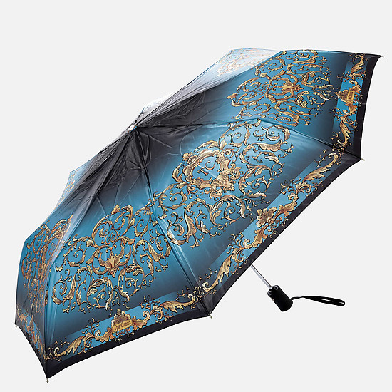 Синий зонт с узором  Tri Slona