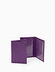 Фиолетовая кожаная обложка для паспорта  Alessandro Beato