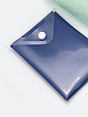 Синяя кожаная обложка для паспорта  Alessandro Beato