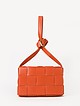 Оранжевая плетеная сумочка кросс-боди из экокожи  Boogie Street
