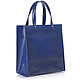 Ярко-синяя сумочка из натуральной кожи с фигурной перфорацией в виде цветка  Roberta Gandolfi