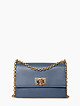 Прямоугольная сумочка кросс-боди из коллекции 1927 из плотной синей кожи  Furla