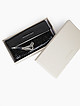 Черный прямоугольный кошелек-клатч из лаковой кожи под рептилию  Alessandro Beato
