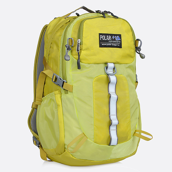 Вместительный лимонный рюкзак  Polar