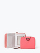 Небольшой розовый кошелек из мелкозернистой кожи  Alessandro Beato