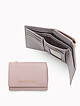 Компактный кошелек из пыльно-розовой й кожи  Alessandro Beato