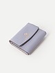 Небольшой кошелек-конверт из светло-голубой кожи  Alessandro Beato