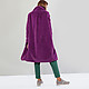 Пальто Barbara Alvisi 23 purple