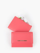 Небольшой кожаный розовый кошелек  Alessandro Beato