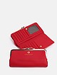 Красный бумажник из мягкой кожи в винтажном стиле  Alessandro Beato