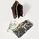 Бумажник из мягкой кожи с объемным тиснением - букле в винтажном стиле  Alessandro Beato