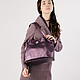 Классические сумки Рише 2451 metallic violet
