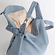 Классические сумки KELLEN 2550 light blue
