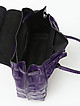 Классические сумки BE NICE 258-BIG violet croc