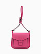 Ярко-розовая сумочка кросс-боди из гладкой кожи  Folle