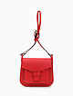 Красная сумочка кросс-боди из гладкой кожи  Folle
