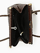 Классические сумки Folle 266 croc mahogany
