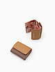 Небольшой коричневый кожаный кошелек  Alessandro Beato