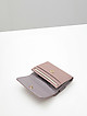 Небольшой пыльно-розовый кожаный кошелек  Alessandro Beato