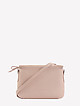 Повседневная сумочка кросс-боди из кожи пудрово-розового оттенка  Richet