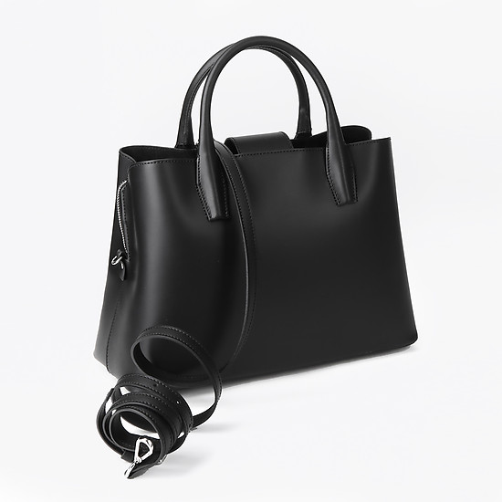 Черная сумочка в деловом стиле  Innue