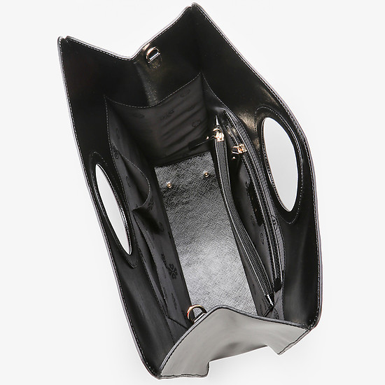 Классические сумки KELLEN 2885 black saffiano
