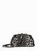 Сумочка кросс-боди из мягкой кожи с леопардовым принтом и съемным ремешком-цепью  Folle