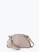 Пудрово-розовая сумочка кросс-боди из мягкой кожи со съемным ремешком  Folle