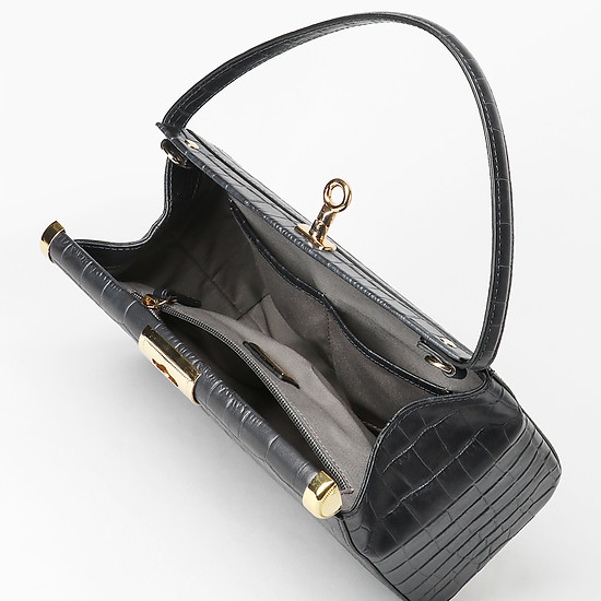 Классические сумки Gianni Notaro 291 black croc