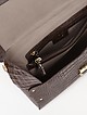 Классические сумки Келлен 2920 croc ostric brown