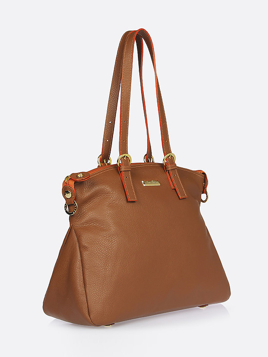 Классическая сумка Azaro 3008 light brown