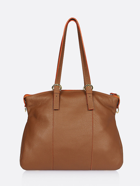 Классические сумки Azaro 3008 light brown