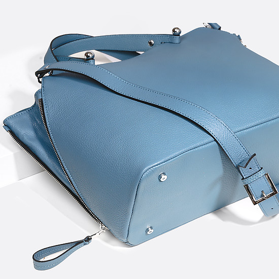 Классические сумки Азаро 3041 blue denim