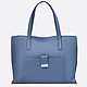 Классическая сумка Deboro 3062 light blue