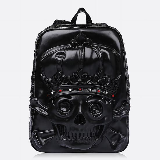Рюкзаки Fashion 3074 black skull