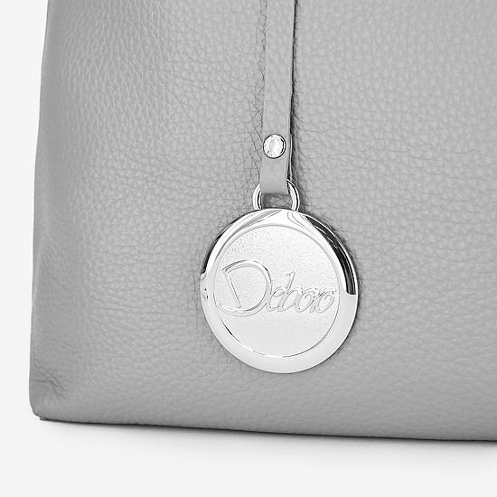 Классические сумки Deboro 3096 grey silver