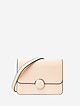 Пастельно-бежевая сумочка кросс-боди из экокожи  Ventoro