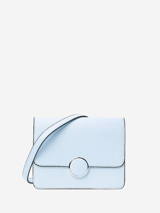 Пастельно-голубая сумочка кросс-боди из экокожи  Ventoro