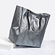 Классические сумки Deboro 3143 metallic grey