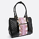 Классические сумки Марино Орланди 3402 black python pink