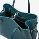 Классические сумки Азаро 3441 aquamarin