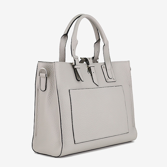 Классические сумки Deboro 3505 light grey