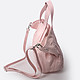 Классические сумки IO Pelle 3506 PIUMA light pink