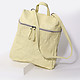 Дизайнерские сумки IO Pelle 3520 yellow cream