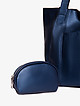 Классические сумки Deboro 3608 blue metallic